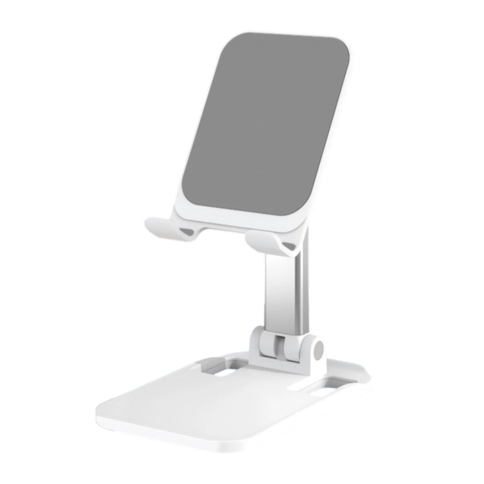 Adjustable Phone Stand For Desk,Fully Foldable Angle Height Adjustable Mobile Phone,Metal Rotating Phone Holder For Binge Watching,Compatible With All 9176269743499