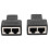 Splitter per cavo di rete Splitter Ethernet RJ45 Adattatore splitter Connettore Ethernet plug and play compatibile con router, computer, decoder e 8