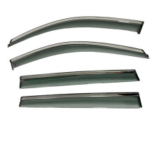 Car Window Visors for Nissan Micra March K13 20112016 Rain Guards Smoke Vent Deflectors