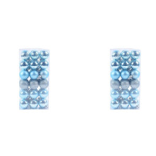 2X Christmas Ornaments Shatterproof Ornament Set Christmas Balls Decoration New Ice Blue