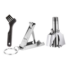 1Set Nose Hair Trimmer Set Nose Hair Shears Nail Scissor Nose Hair Scissors