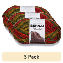(Paquete de 3) Hilo para mantas Bernat, 300 g, Harvest