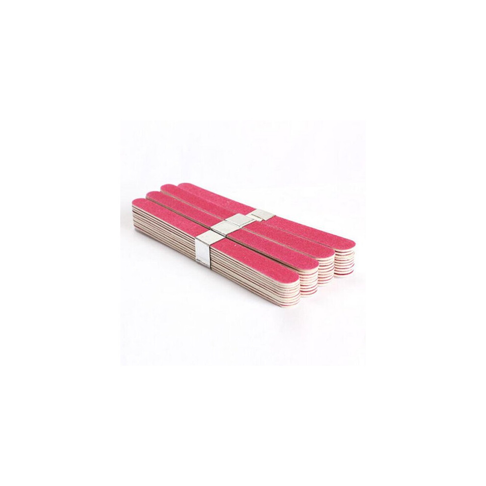 10 Pcs Multicolor Sandpaper Nail Files and Buffer Blocks for Professional Manicure Pedicure