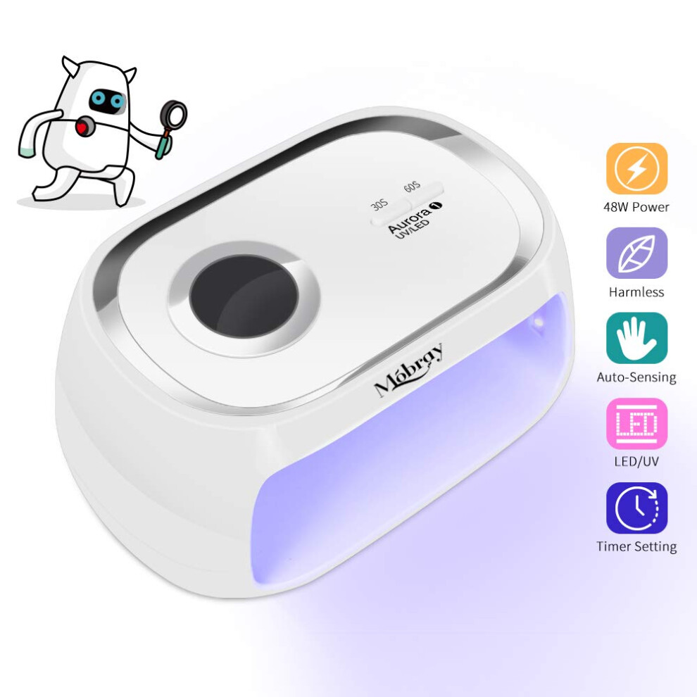Professional LED Nail Dryer 36W UV LED Nail Lamp for Gel Polish with Timer and Auto Sensor