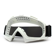 Motorcycle Goggles Windproof Riding Glasses for Dirt Bike ATV Ski Snowboard Adult Youth White