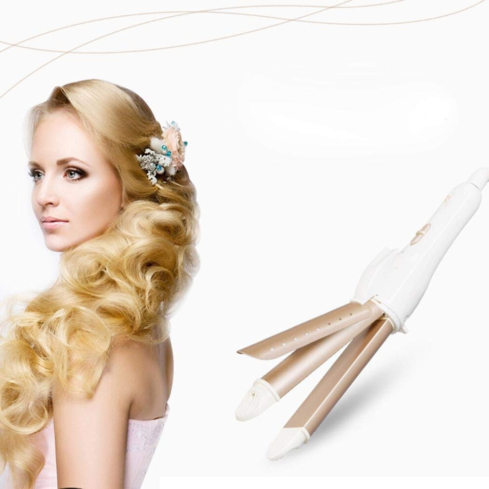 Hair Curling Iron 2 in 1 Hair Straightener and Curler with Tourmaline Ceramic Fast Heat Up