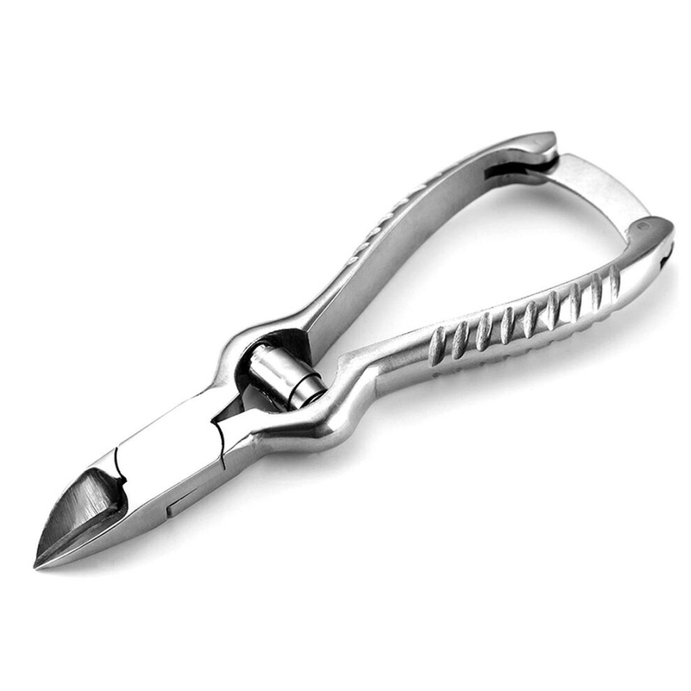 Toenail Clippers for Thick and Ingrown Nails, Professional Stainless Steel Nail Nipper with File