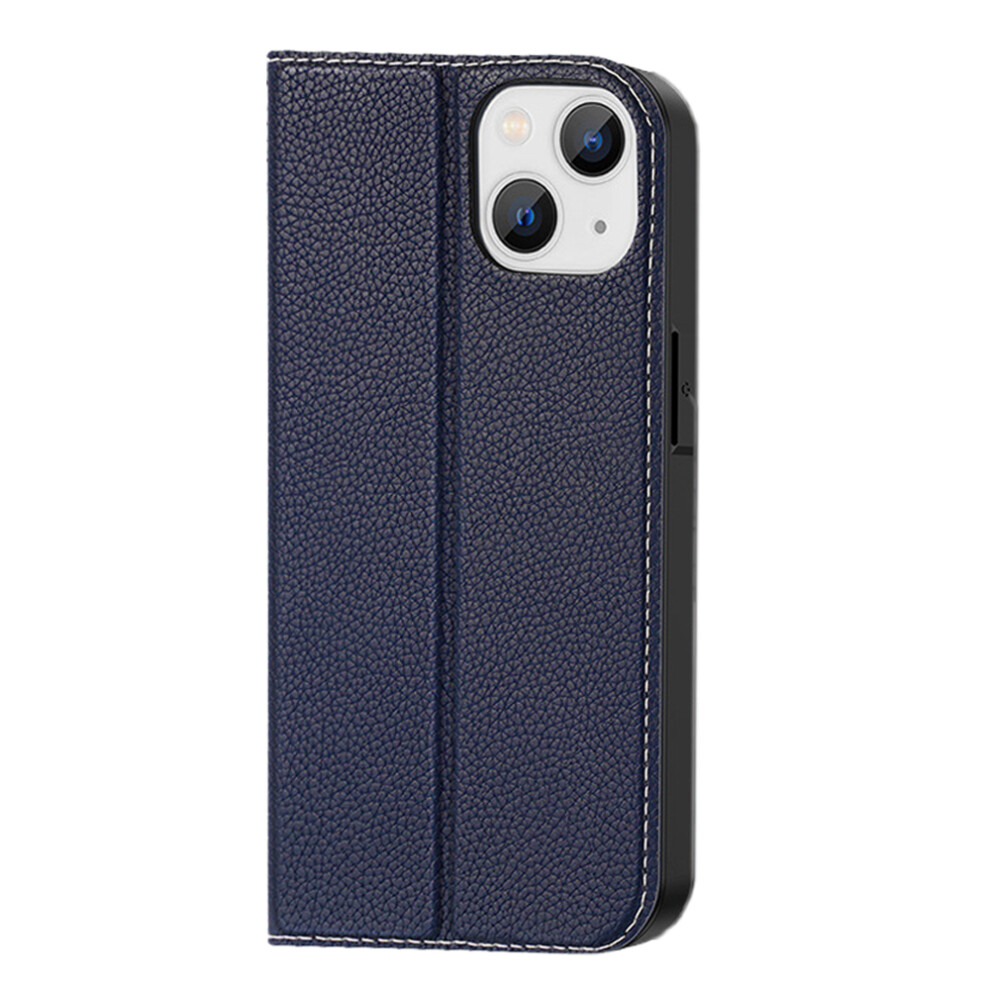 Slim Wallet Case For Iphone 14 Pro, Flip Folio Stand With Genuine Leather And Hidden Magnetic Closure, Rfid Blocking Protection 9012494512052