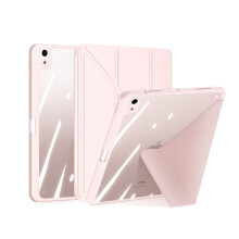 Beskyttende etui til iPad Air4/5, med gennemsigtig bagside, automatisk vække-/dvalefunktion og slankt coverdesign