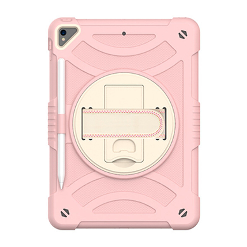 Shockproof Protective Case For 10.2-Inch Ipad, 2019-2021, Equipped With Pencil Holder, Rotatable Kickstand, And Removable Shoulder Strap, Designed To 9012494407099