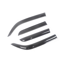 Car Window Visors Rain Guard Wind Deflectors for LaCrosse 20102016 Black Side Door