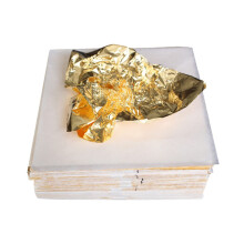 100pcs Metallic Foil Paper Sheets for Crafts, Gilding, Furniture Restoration and Home Decor