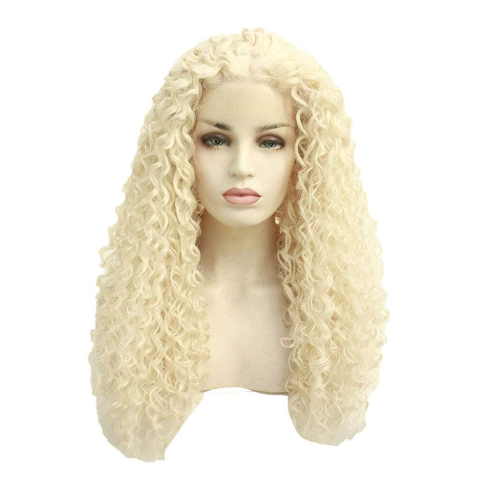 Unisex 22 Inch Lace Front Braided Wig, Synthetic African Braiding Hair, Natural Look, Longlasting Wear