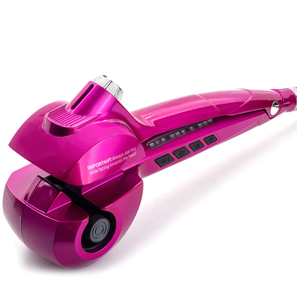 Automatic Hair Curler with Steam, Ceramic Barrel, Adjustable Heat, LongLasting Curls