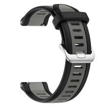 Bracelet de montre de sport en silicone résistant à la transpiration, de couleur unie, avec ajustement pratique et large compatibilité avec les