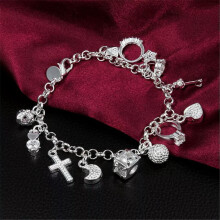 RSAMD Nieuwe mode damesarmband met 925 zilveren plating, mode sieraden groothandel S36