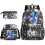 Lilo & Stitch Rucksack-Set, Schulrucksack, Blitzschwarz 1