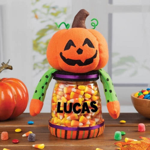 Εξατομικευμένα βάζα για λιχουδιές για το Halloween, διαθέσιμα σε 3 αξιολάτρευτα στυλ