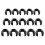 15pcs Mic Cable Clips Universal Microphone Cable Clamps Microphone Accessories 2