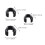 15pcs Mic Cable Clips Universal Microphone Cable Clamps Microphone Accessories 3