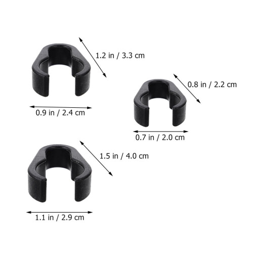 15pcs Mic Cable Clips Universal Microphone Cable Clamps Microphone Accessories 2
