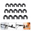 15pcs Mic Cable Clips Universal Microphone Cable Clamps Microphone Accessories 7
