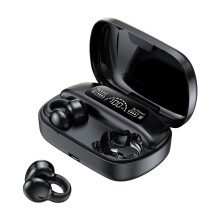 Yonrjhukm Nieuwe Bluetooth-oortjes, in-ear, draadloos, sport, mini, digitaal display, hoofdtelefoon, oplaadbakje