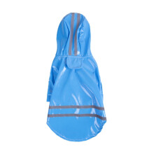 Puntoco Liquidación Chaqueta impermeable con capucha para mascotas Chaqueta impermeable para cachorros Abrigo para exteriores