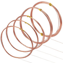 rollen, 4 stijlen, rond, onbewerkt (niet geplateerd), 0,2~24 gauge (0,5 mm), circa 10 meter per rol.