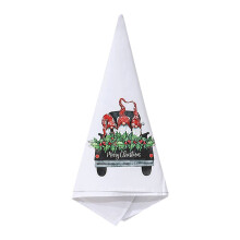 YiFudd Weihnachts-Schneemann-Handtuch, weiches, fusselfreies Geschirrtuch für Küche und Bad, 40 x 69 cm, Einzugsgeschenk & Dekoration