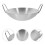 Τηγάνι Wok για τηγάνισμα με διπλό αυτί Ease26cm από ανθρακούχο χάλυβα 5