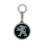 Chaveiro com emblema da Peugeot cinza M 1