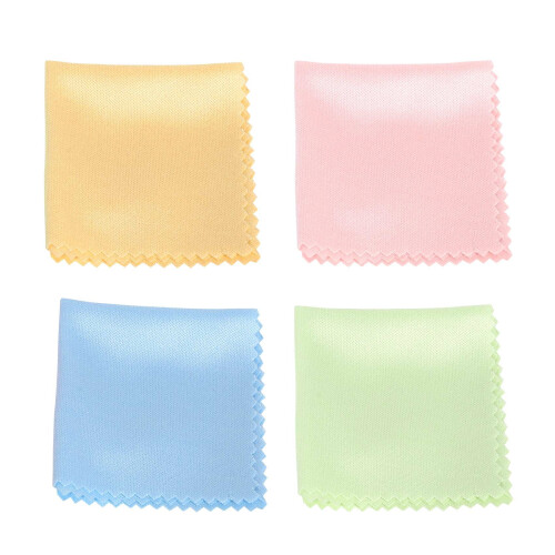 4 Microfiber Optical Cleaning Cloth Dvd Lcd Camera Lens Screen Clean Cloth Towel 1