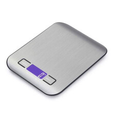 Balance de cuisine, balance de poche, acier inoxydable, 1 g - 5 kg