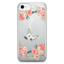 Capa híbrida Bjornberry Shell compatível com iPhone 7 - Monograma L
