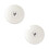 Plat rond à poulet (lot de 2) 33,7 cm de diamètre en grès 1
