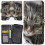 Compatível com Samsung Galaxy S10e - Capa Carteira/Capa com Gato Dormindo 1