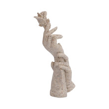 Figurine abstraite WinysinResin Mini Penseur Sculpture Moderne Ornement de Bibliothèque