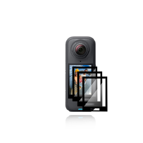 Screen and Lens Protector 3Pack ScratchResistant AntiFingerprint Bubble for Insta360 X4
