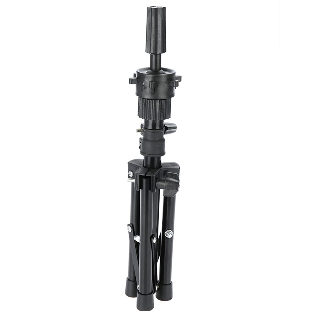 Unisex Adjustable Wig Stand Mannequin Head Tripod With Stable Antitip Base For Salon And Home Styling