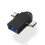 Seamless Integration Master, Micro USB til Type C-adapter, tilbyr høyhastighets dataoverføring for USB-enhetene dine, din pålitelige Plug and 2