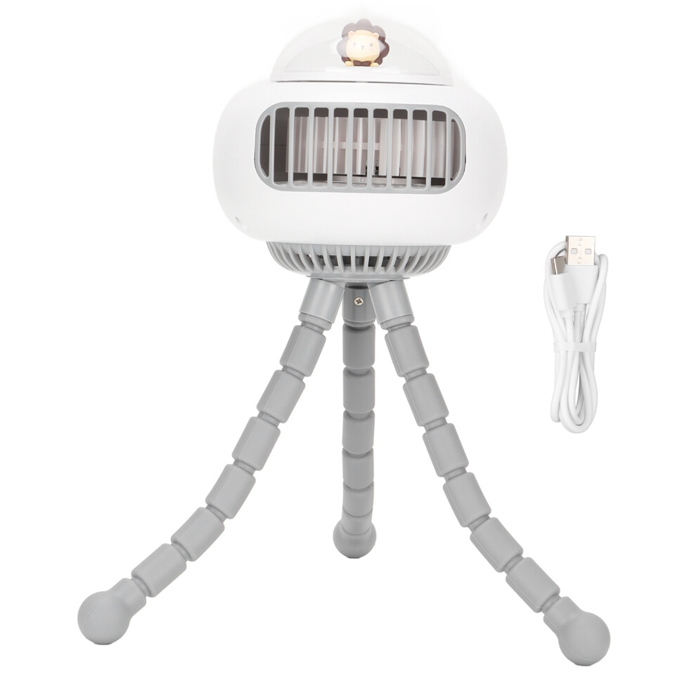 Baby Stroller Fan With Flexible Tripod, Strong Wind, Protect Baby Fingers For Car Seat, Crib, Treadmill, Travel (1Pcs) 9147006735596