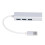 USB Hub With Gigabit Ethernet Port Compact Design Fast Data Transfer Network Connection Energy Efficient Superspeed Data Support For Windows Macbook 8