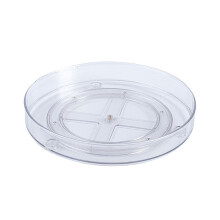 Innovative Rotating Turntable Organizer, Clear Acrylic Lazy Susan for Multipurpose Storage Container, Redefining Kitchen Pantry Efficiency and Design