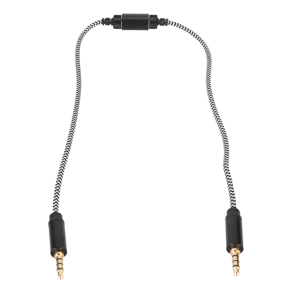 3.5Mm Bidirectional Recording Cable 50Cm Noise Reduction For Phones & Tablets 8441381762972