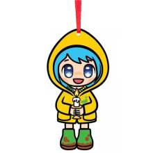 Weihnachtsbaumschmuck 2024: Luce – Katholischer Pilger – Anime-Maskottchen des Jubiläums 2025 – Der neueste katholische Maskottchen-Anhänger