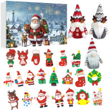 Kerstkalender 2024 voor kinderen, kerstspeelgoedset, aftelkalender met 24 dagen, speelgoed voor kinderen vanaf 6 jaar.