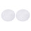 Lot de 2 tapis de cuisson vapeur réutilisables blancs 1