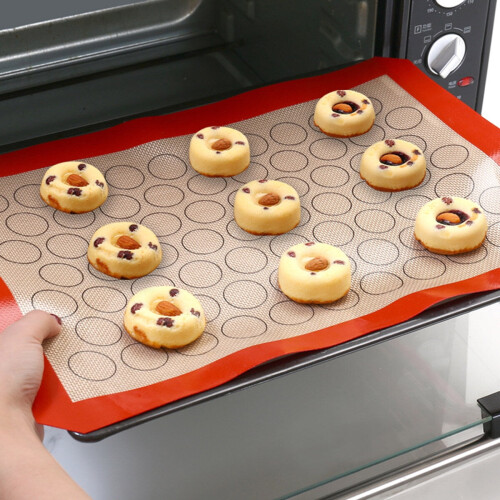 2 Pieces Oven Macaron Mat Liner Bake Liners Lining 1