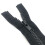 Zipper 75cm Split - Black - DIY Black 2